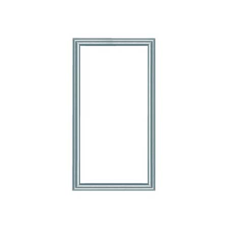 364594-11 Legrand On-Q 42" Legrand Custom Door, Brushed Aluminum Frame, Clear Insert