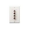 364741-02 Legrand On-Q 4 Zone Audio Distribution Outlet Almond