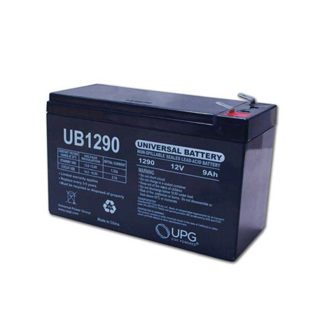 40748 UPG UB1290 Sealed Lead Acid Battery 12 Volts/9Ah - F2 Terminal