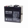 Show product details for 45980 UPG UB12550 Sealed Lead Acid Battery 12 Volts/55Ah - I4 Terminal