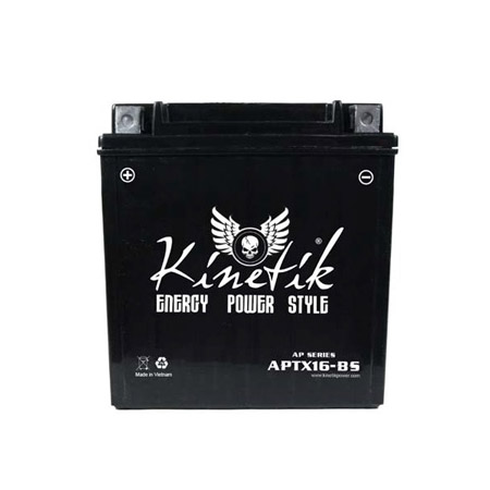 46086 UPG APTX16-BS Kinetik Dry Charge 12V 14Ah 220CCA