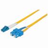 472050 Intellinet Fiber Optic Patch Cable Duplex Single-Mode LC/SC - OS2 - 10.0 Feet - Yellow