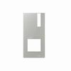 4793MA Comelit Aluminium Faceplate for Quadra with Buttons