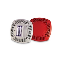 4890222 Potter SPKSTR-24CLPPR Ceiling Selectable Strobe Speaker - No Lettering - Red