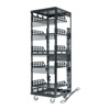 5-29-CONFIG Middle Atlantic 29 Space (50-3/4") 20" Deep Configured and Assembled Rack - 5 Shelves - 15Amp Power Strip
