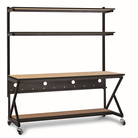[DISCONTINUED] 5000-3-102-72 Kendall Howard 72 inch Performance Work Bench - Caramel Apple