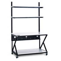 5000-3-200-48 Kendall Howard 48 inch Performance Work Bench with Full Bottom Shelf - Folkstone
