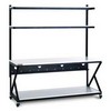 5000-3-200-72 Kendall Howard 72 inch Performance Work Bench with Full Bottom Shelf - Folkstone