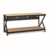 5000-3-301-72 Kendall Howard 72 inch Performance Work Bench with Full Bottom Shelf No Upper Shelving - Hard Rock Maple