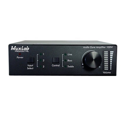 500217 Muxlab Audio Zone Amplifier 100W