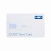 5006VGGBN-100 HID 500 iCLASS Seos Card 8K Bytes Unprogrammed, for use with iCLASS SE Encoder Plain White with Gloss Finish Front Plain White with Gloss Finish Back Sequential Encoded/Sequential Non-Matching Printed Laser Engraved Card Numbering No Slot Punch - 100 Pack