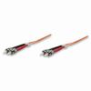 510325 Intellinet Fiber Optic Patch Cable Duplex Multimode ST/ST - OM1 - 14.0 Feet - Orange