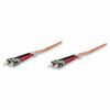 511216 Intellinet Fiber Optic Patch Cable - Duplex - Multimode ST/ST - OM1 - 10.0 Feet - Orange