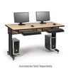 5500-3-001-35 Kendall Howard Advanced Classroom Training Table 60" W by 30" D Hard Rock Maple