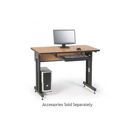 [DISCONTINUED] 5500-3-002-24 Kendall Howard Advanced Classroom Training Table 48" W by 24" D Caramel Apple