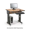 [DISCONTINUED] 5500-3-002-33 Kendall Howard Advanced Classroom Training Table 72" W by 24" D Caramel Apple