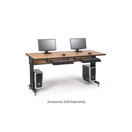 [DISCONTINUED] 5500-3-002-36 Kendall Howard Advanced Classroom Training Table 72" W by 30" D Caramel Apple