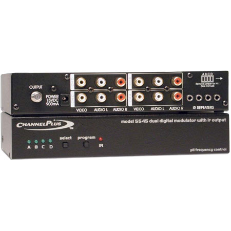 [DISCONTINUED] 5545 ChannelPlus Four-Channel Video Modulator with IR