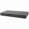 560559 Intellinet 24-Port Gigabit Ethernet PoE+ Web-Managed Switch with 2 SFP Ports 24 x PoE ports - IEEE 802.3at/af Power over Ethernet (PoE+/PoE) - 2 x SFP - Endspan - 19" Rackmount