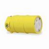 59910000 Southwire Tools and Equipment 15A/125V Yellow Rubber Female-Connector Industrial Grade