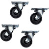 5W Middle Atlantic Set of 4 Casters for Any Slim 5 With Mounting Hardware