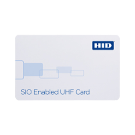 600TG1BN-100 HID 600 UHF Card UHF Programmed with Secure Identity Object Plain White with Gloss Finish Front Plain White with Gloss Finish with Magnetic Stripe Back Sequential Encoded/Sequential Non-Matching Printed Laser Engraved UHF Card Numbering No Slot Punch - 100 Pack