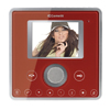 6101H Comelit Planux video monitor front template - Royal Red colour