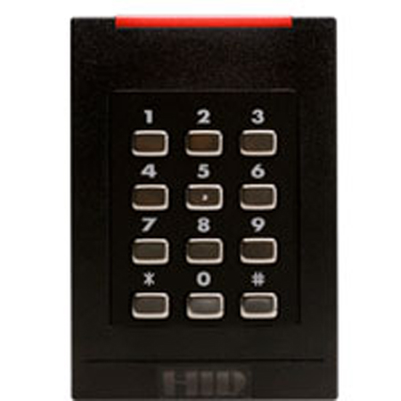 6138CKN000000 HID iCLASS RK40 Read Only Contactless Smart Card Keypad Reader (Clock-and-Data)