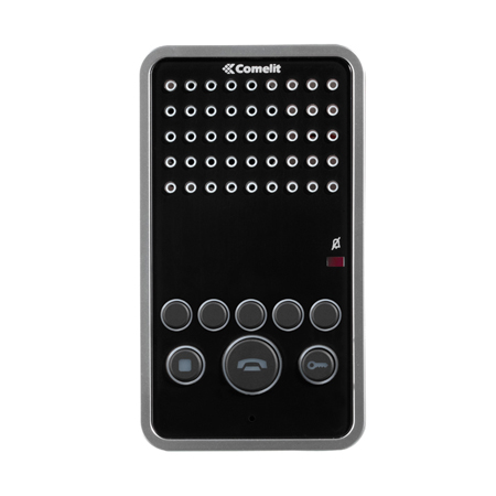 6203B Comelit Easycom Series ViP System hands-free intercom - Black