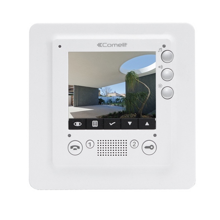 6304H Comelit ViP Series Hands-Free Color Monitor Smart System
