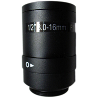 640004000Z Vivotek 1/2" 8~16mm F1.6 Day/Night Lens Manual Iris - IR Corrected