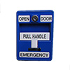 6510-BL-S35 Dortronics Emergency Pull Station - Open Door Pull Handle Emergency - Blue