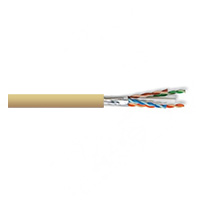 6UA234STPRM1T Remee 23 AWG 4 Pair Shielded Twisted Pairs Copper CMR Cat6a Non-plenum Network Cable - 1000' Reel - Beige