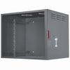 714440 Intellinet Network Solutions 19" Secure Wallmount Cabinet - 9U - Assembled - Black