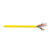 725901L1Y Remee 22 AWG 6 Conductors Shielded, 22 AWG 4 Conductors Unshielded, 22 AWG 2 Conductors Unshielded and 18 AWG 4 Conductors Unshielded Stranded Bare Copper CMP Plenum Access Control Cable - 500' Reel - Yellow