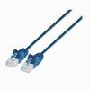 742160 Intellinet Network Solutions Cat6 UTP RJ-45 Male / RJ-45 Male - 7 Feet - Blue