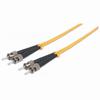 751254 Intellinet Network Solutions Fiber Optic Patch Cable - Duplex - Single-Mode ST/ST - 9/125 µm - OS2 - 3 Feet - Yellow