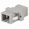 Show product details for 760614 Intellinet Multimode Simplex SC Adapter SC Adapter Multimode Simplex Zirconia Sleeve - Beige