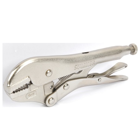 781614 Sumner CLP7W, 7" Curved Locking Pliers with Cutter