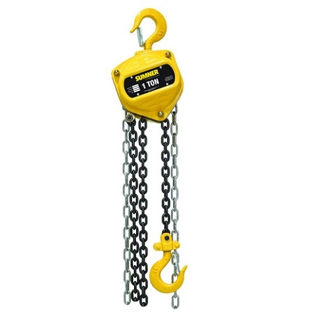 787563 Sumner 1T Chain Hoist 15'