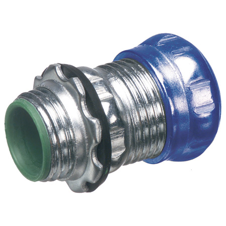 827ART-12 Arlington Industries 3" EMT Rain Tight Compression Connectors w/ Insulated Throat - Pack of  12