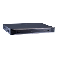 84-SNR161W-001U Geovision GV-SNVR1611 16 Channel at 4K (2160p) NVR 320Mbps Max Throughput w/ Built-in 16 Port PoE+ Switch - No HDD