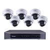 88-SN8ADR27-2TB Geovision 8 Channel at 4K (2160p) NVR 48Mbps Max Throughput w/ Built-in 8 Port PoE - 2TB with 6 x 2MP Outdoor Dome IP Security Cameras