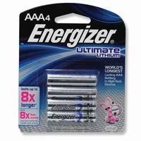 88019 UPG Energizer AA Lithium 1.5V 4PC Carded Cylindrical Battery