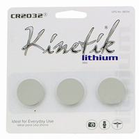88134 UPG Kinetik Lithium 3V 3 PC Carded Coin Cell Battery