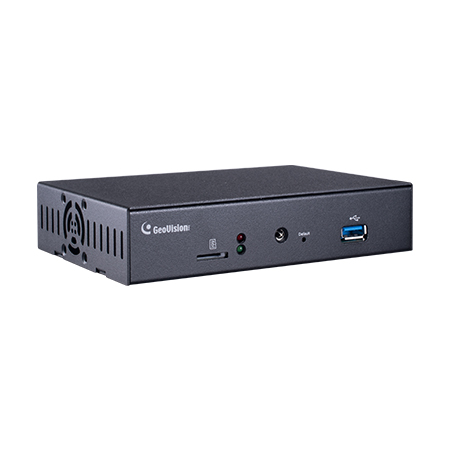 [DISCONTINUED] 89-IPDBXUL-K010 Geovision GV-IP Decoder Box Ultra for Up to 64 IP Streams 12VDC/PoE