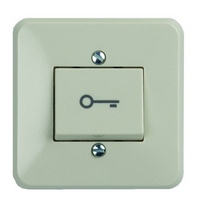 909F-MO Dormakaba Rutherford Controls Momentary Flush Rocker Switch Beige