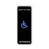 910NTC-HC Dormakaba Rutherford Controls Gesture Control Mullion Touchless Switch - Wheelchair Symbol