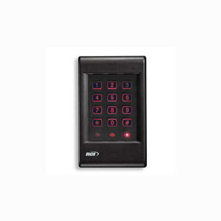 9325I Dormakaba Rutherford Controls Indoor Illuminated Keypad 12VDC - Black