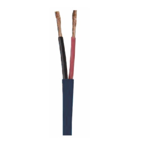 94662-45-06 Southwire 16 AWG 2 Conductors Unshielded Stranded Bare Copper CM/CL3 Non-Plenum High-Strand Flexible In-Wall Speaker Cable - 500 Pull Box - Blue